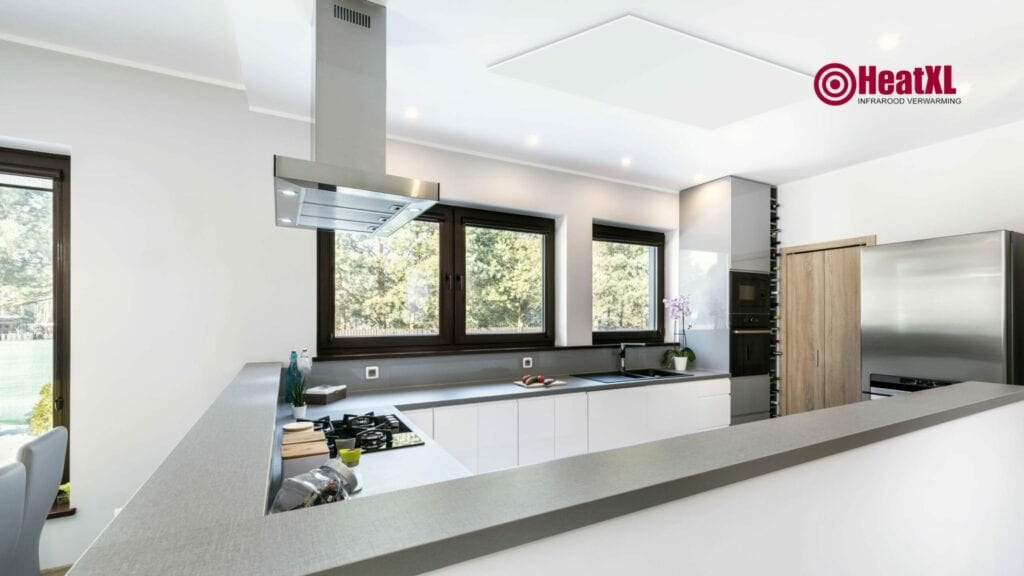 plafondverwarming infrarood verwarming keuken